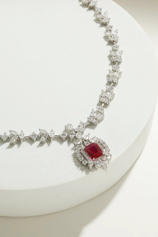 Ruby dynasty necklace
