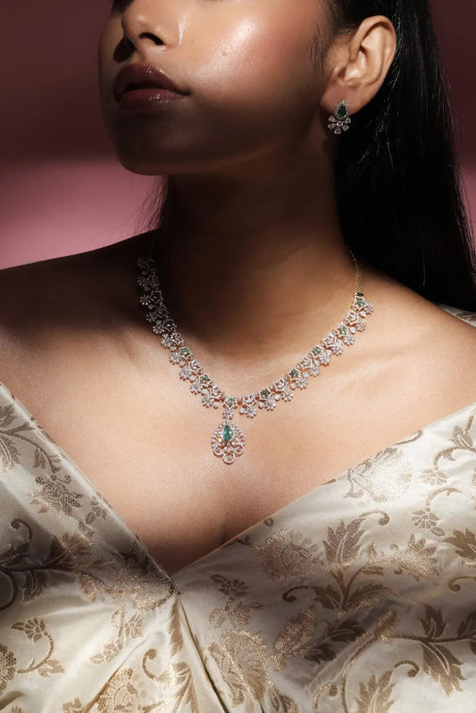 Nayantara gold necklace